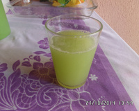 Suco de limão com hortelã super refrescante