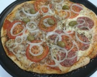 Pizza massa crocante