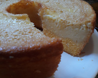 Bolo de fubá cremoso