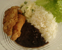 Filé de peito de frango à milanesa