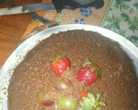 Torta de morango com chocolate