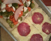 Massa de pizza caseira