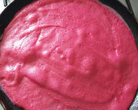 Panqueca de beterraba