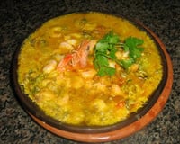 Moqueca de camarão da vovó Baiana