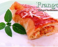 Panqueca de banana e pão