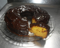 Bolo de cenoura sem ovos e com leite de soja