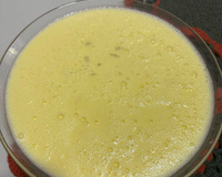 Sobremesa gelada de abacaxi