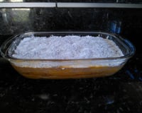 Torta de bolachas marmorizada