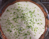 Torta de limão com chocolate branco