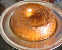 Brigadeirão feito com leite em pó