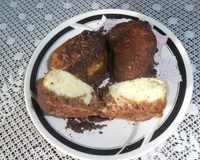 Bolinho de chuva prestígio da Bel