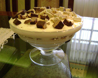 Creme de limão com Bis