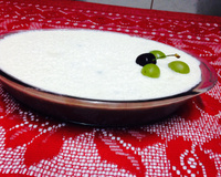 Sobremesa de uva delícia