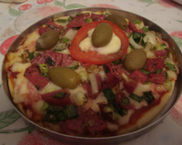 Massa de pizza deliciosa