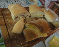 Pão fácil com ou sem recheio