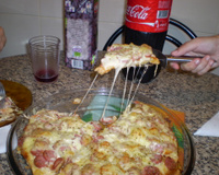 Pizza linguicinha