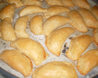 Pastel de frango assado