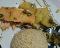 Salmão com Alcaparas