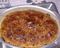 Pão integral de ameixa