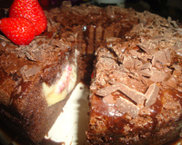 Bolo cavado guloseima