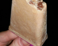 Picolé de chocolate