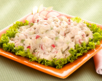 Salada de filé de pescada
