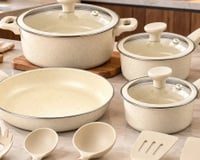 Vai equipar a cozinha? Jogo de panelas Genebra com 12 peças está com 57% de desconto em oferta relâmpago