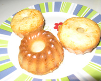 Muffin de queijo parmesão