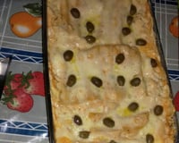 Lasanha com creme de milho