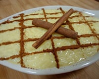 Arroz doce português tradicional