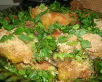 Coxa e sobrecoxa crocante