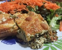 Deliciosa torta de espinafre e ricota