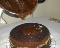 bolo vulcão de chocolate