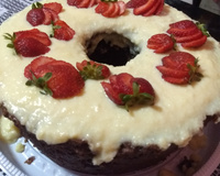 Bolo simples de chocolate