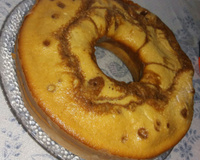 Bolo mármore para lanche