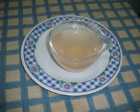 Chá de casca de maçã