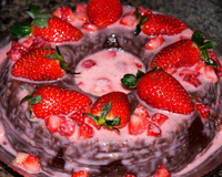 Brigadeirão de microondas