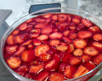 Delícia fácil de morango