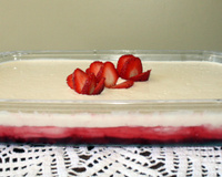 Sobremesa de morangos Quenta-Sol