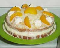 Bolo de pêssego
