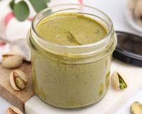 Pasta de pistache caseira