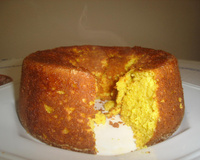 Bolo de Laranja com calda