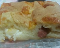 Torta cremosa de frango de liquidificador