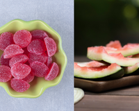 Não jogue fora! Transforme a casca da melancia em balas de goma com apenas 3 ingredientes