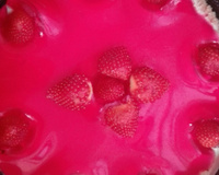 Torta gelada de morango