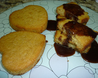 Bolo de fubá com sobras de arroz