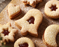 Biscoito de Natal que derrete na boca para decorar a mesa, presentear seus convidados ou até vender