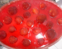 Doce simples de morango