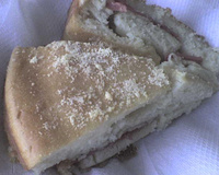 Pão de arroz cozido