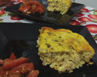 Torta de atum low carb